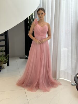 Vestido Jasmim Rosa