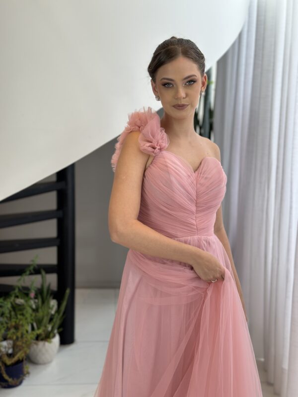 Vestido Jasmim Rosa - Imagem 2