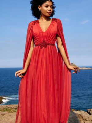 Vestido Margot Terracota