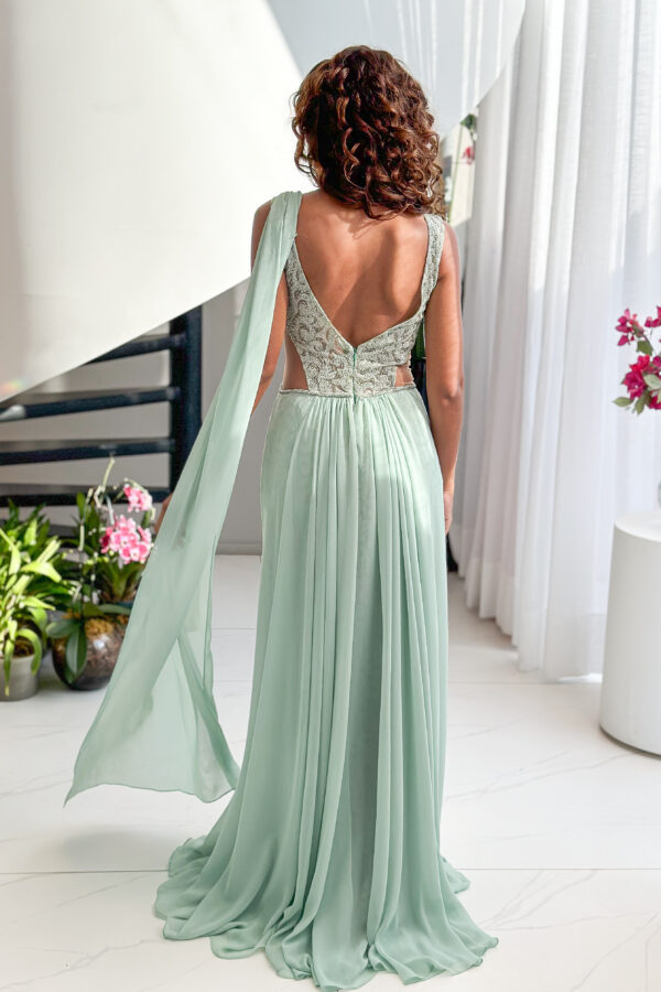 Vestido Medusa Verde - Imagem 3