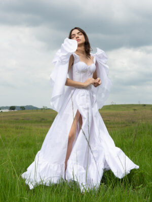 Vestido de festa branco