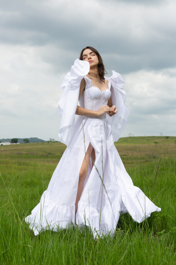 Vestido de festa branco