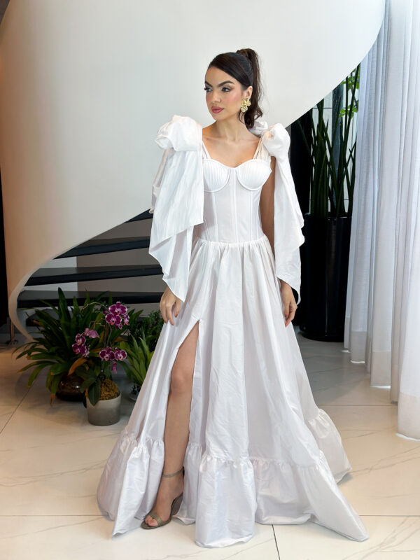 Vestido de festa branco