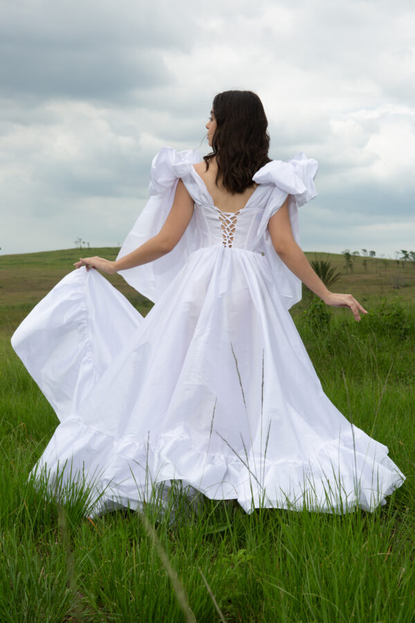 Vestido para festa branco