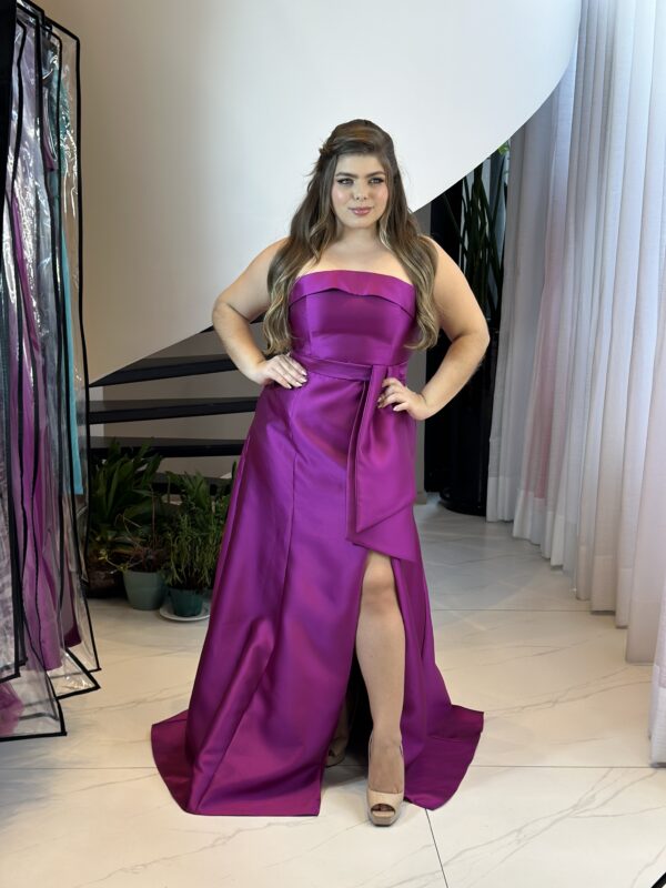 Vestido madrinha Fúcsia