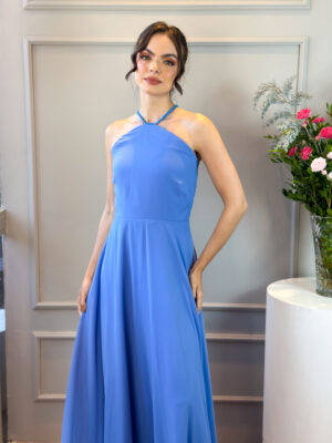 Vestido azul exclusivo - Maria Luiza